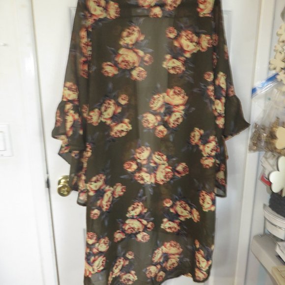 Live 4 Truth Long Kimono top with great sleeve detailing - Picture 7 of 9